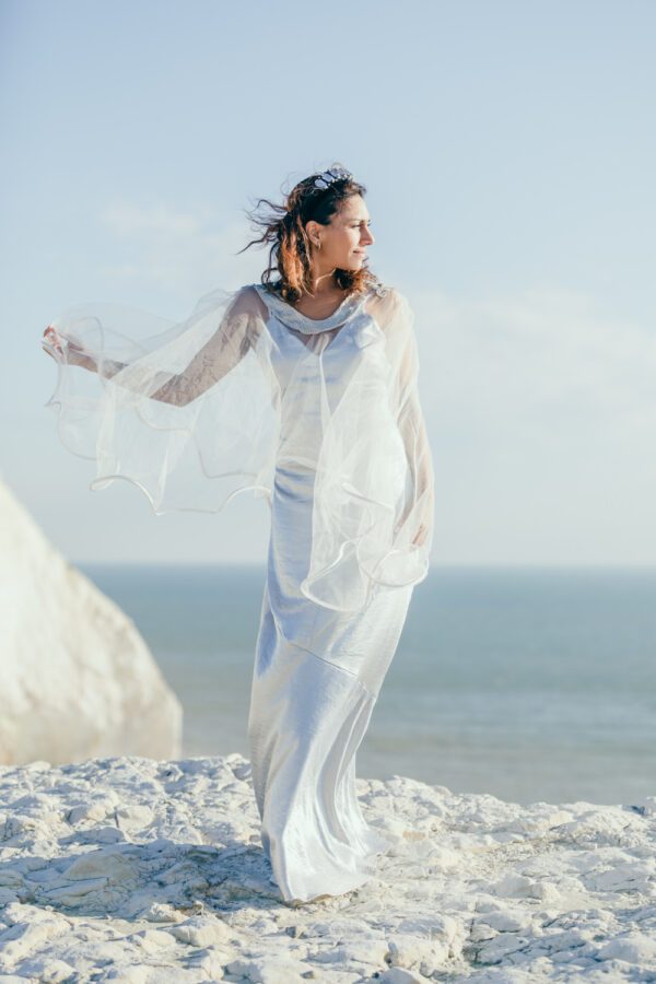Tunalien Upcycle Bridal Cape